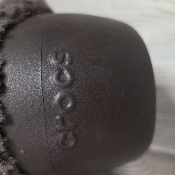 CROCS Nadia Winter Cozy Brown Faux Fur Lined Womens Boots Size 7 - Picture 7 of 14